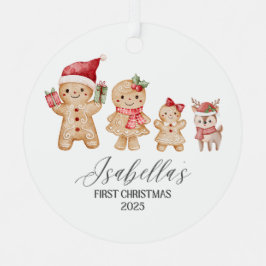 Isabellas erstes Weihnachten Ornament Aus Metall