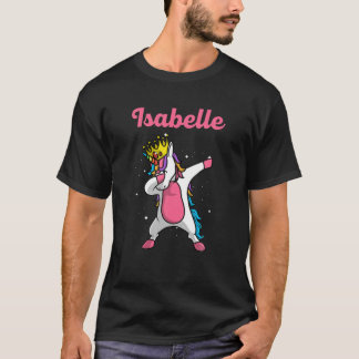 ISABELLE Geschenkname Personalisiert Geburtsdatum  T-Shirt