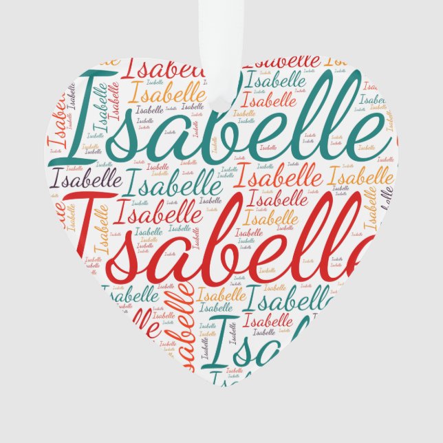 Isabelle Ornament (Vorderseite)