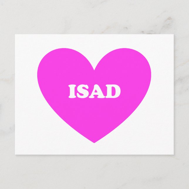 Isad Postkarte (Vorderseite)