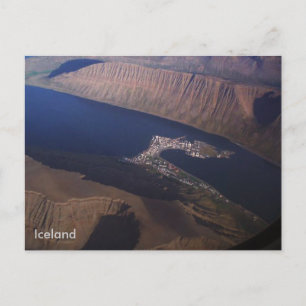 Ísafjörður, Island Postkarte