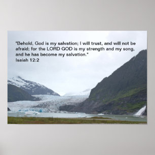 Isaiah 12:2 Poster