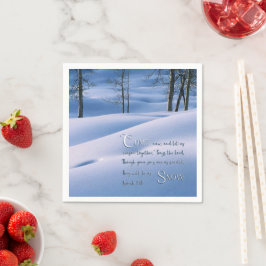 Isaiah 1:18 Inspirational Serviette