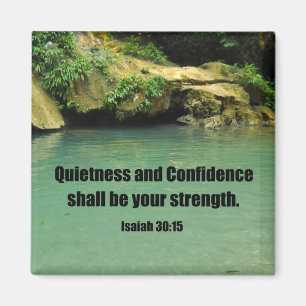Isaiah 30:15 magnet