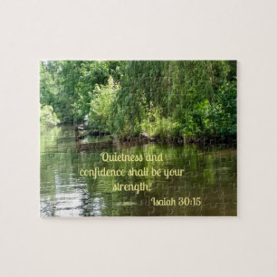 Isaiah 30:15 Ruhe und Zuversicht sollen