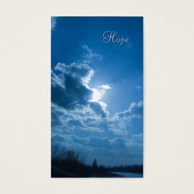 Isaiah 40;28-31- Inspiration-Lesezeichen (Vorderseite)