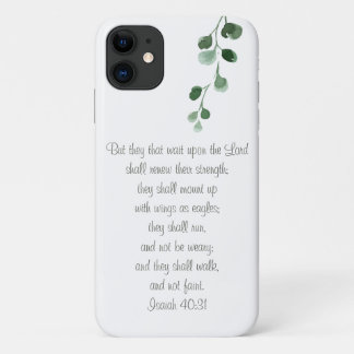 Isaiah 40:31 Bible Verse Shabby Chic Phone Case