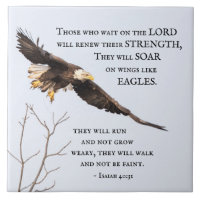 Isaiah 40:31 Die auf den Herrn warten, die Bibel
