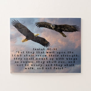 ISAIAH 40:31 JIGSAW PUZZLE