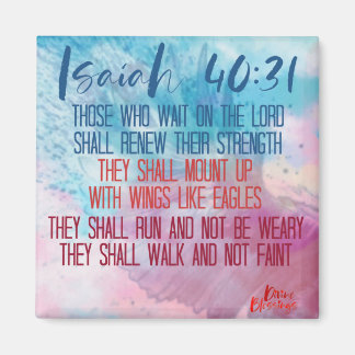 Isaiah 40:31 magnet