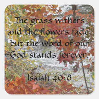 Isaiah 40:8 Aufkleber