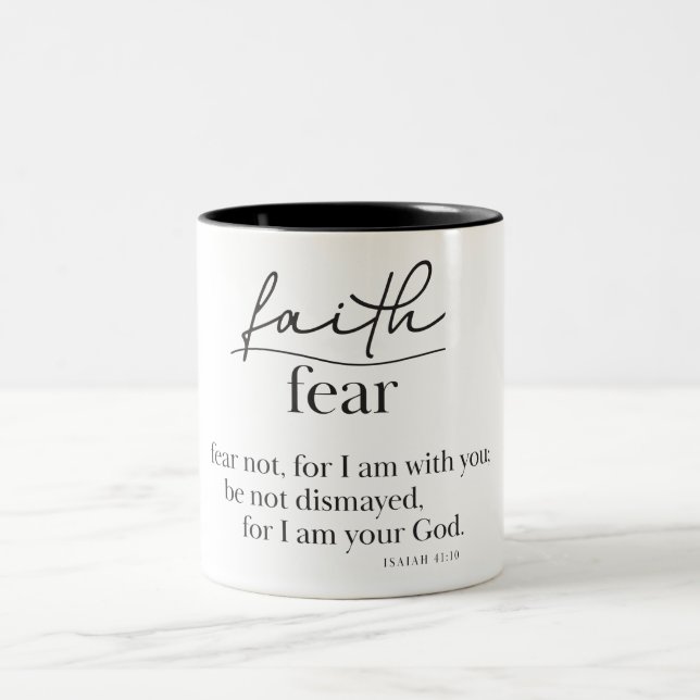 ISAIAH 41:10 - Kaffeetasse (Mittel)