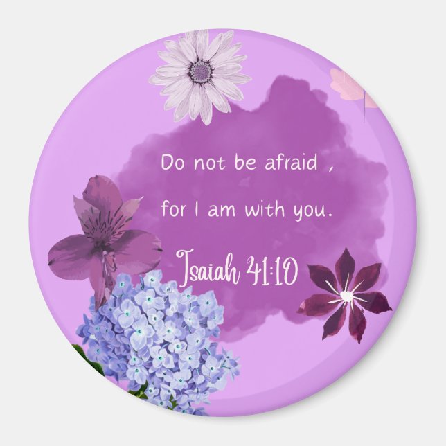 Isaiah 41:10 Magnet | Zeugen Jehovas (Vorne)