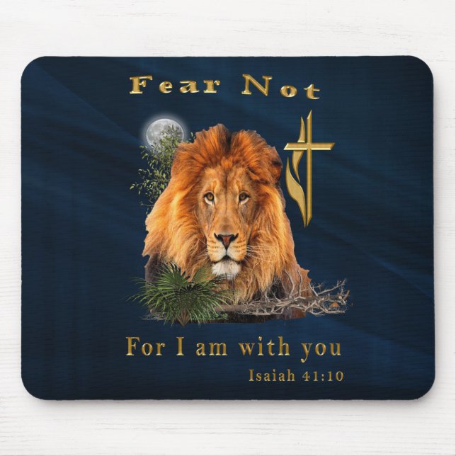 Isaiah 41:10 Mousepad (Vorne)