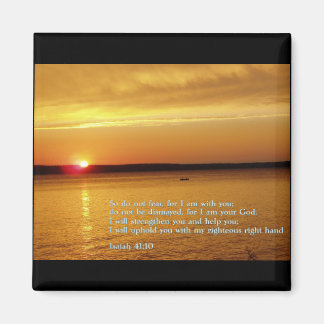 Isaiah 41:10 Sonnenuntergang Magnet
