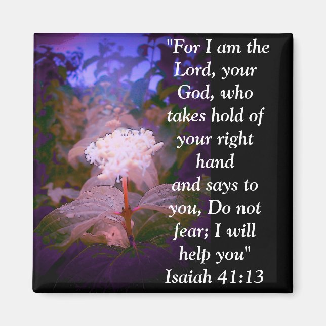 Isaiah 41:13 magnet (Vorne)