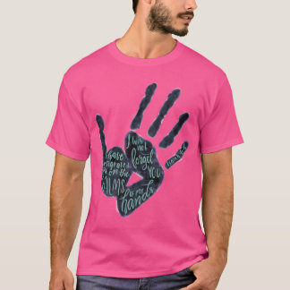 Isaiah 4916 - Handfläche T-Shirt