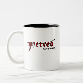 Isaiah 53:5 Er wurde durchbohrt Zweifarbige Tasse