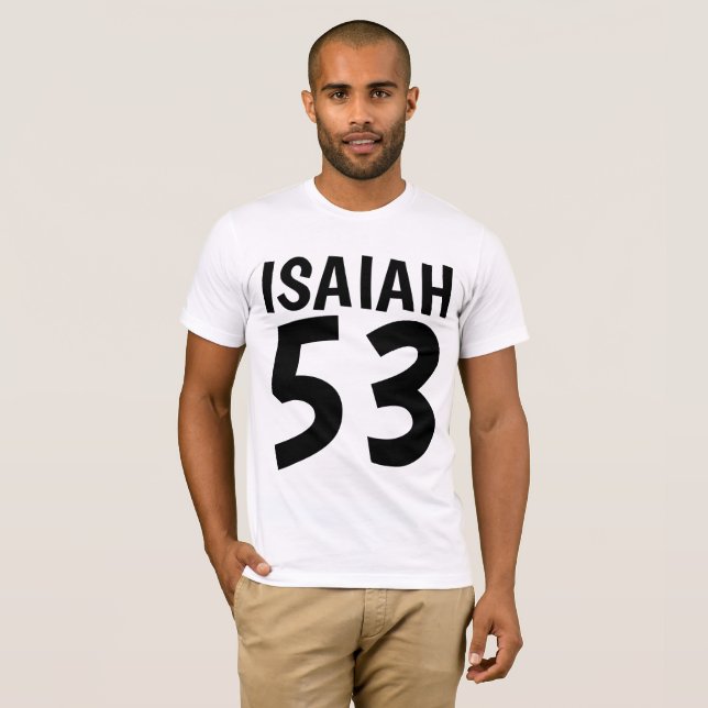 ISAIAH 53 messianische jüdische T - Shirt (Vorne ganz)