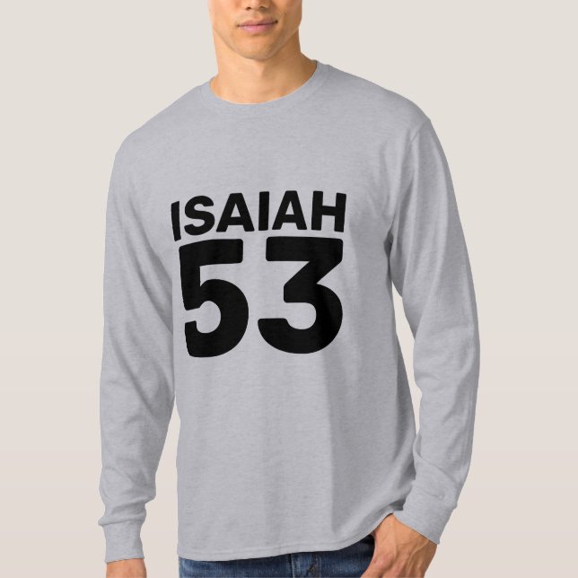 ISAIAH 53, T-SHIRTS JUIFS MESSIANIQUES (Devant)