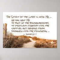 Isaiah 61:1 Binden Sie das verzweifelte Herz, Schr