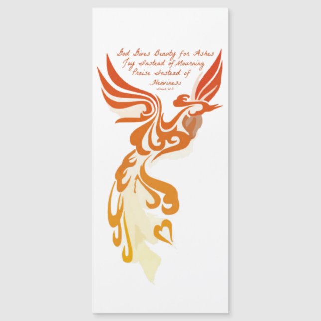 Isaiah 61 Phoenix Magnetkarte (Vorderseite)