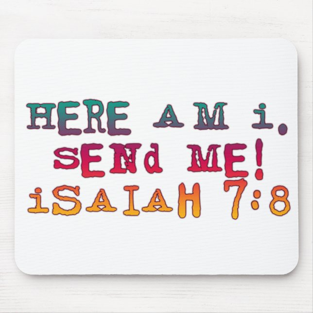 Isaiah 7:8 mousepad (Vorne)