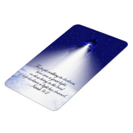 Isaiah 9:2 Weihnachts-Foto Magnet