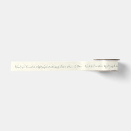 Isaiah 9:6 Prinz des Friedens Elegante Weihnachten Satinband