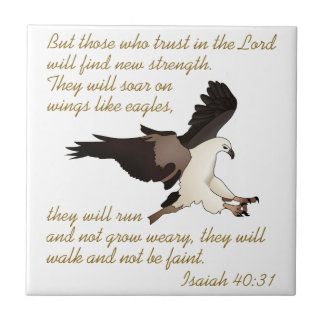 Isaiah Bible Verse Fliese