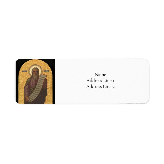 Isaiah Orthodox Christliches Symbol (Vorne)