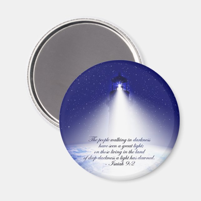 Isaiah Scripture Magnet (Vorderseite/Rückseite)