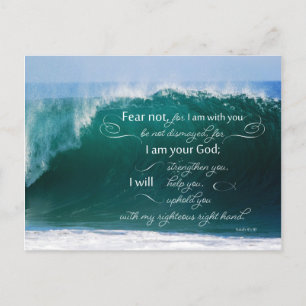 Isaïe 41 10 Bible Verse Cartes postales