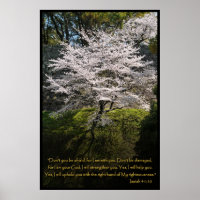 Isaïe 41:10 Poster de la Bible chrétienne