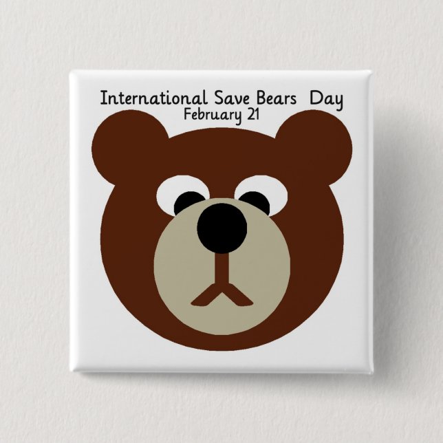 ISBD BRAUNBÄR BUTTON (Vorderseite)