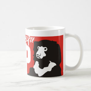 ISBD TRÄGHEITS-BÄR KAFFEETASSE