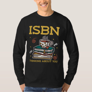 ISBN Über dich nachdenken Bücher Nerds Lesen T-Shirt