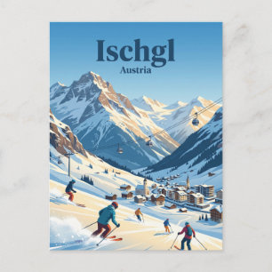 Ischgl Österreich Postkarte