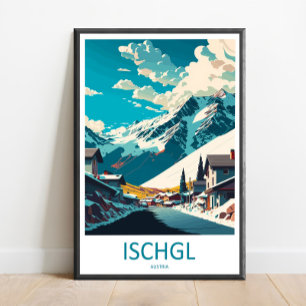 Ischgl Reise Druck Wandkunst Ischgl Wandbehang H Poster