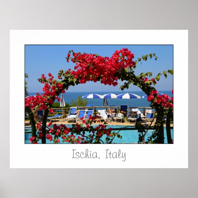 Ischia, Italien großes Poster (Vorne)