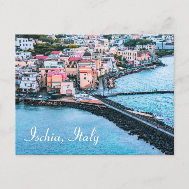 Ischia, Italien - Postkarte (Vorderseite)
