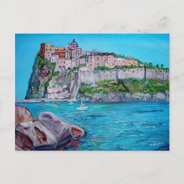 Ischia, Italien - Postkarte (Vorderseite)