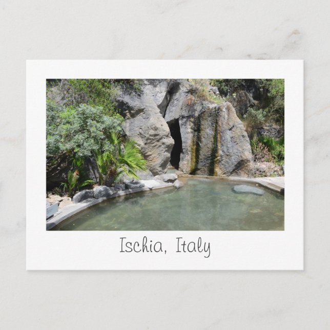 Ischia, Italien, Postkarte (Vorderseite)