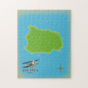 Ischia Italien Reiseplakat
