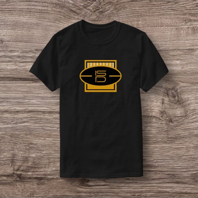 ISD Black & Gold Football T - Shirt (Von Creator hochgeladen)