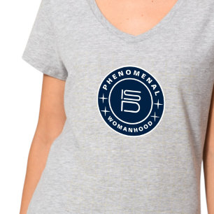 ISD Damen phänomenelles V-Ausschnitt-T-Shirt  T-Shirt