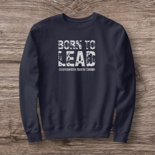 ISD Herren Born to Lead Crewneck  Sweatshirt