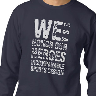 ISD Herren Wir ehren unsere Helden Crewneck Sweatshirt