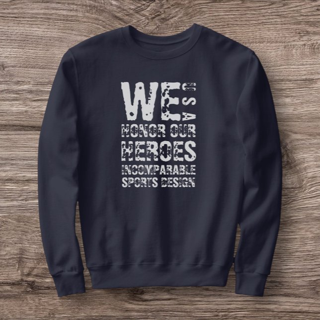 ISD Nous honorons Notre Sweatshirt Héros (Créateur téléchargé)
