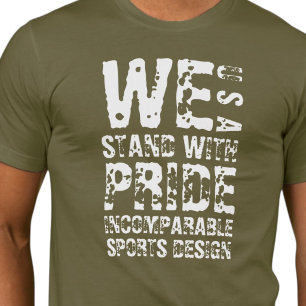 ISD Nous Sommes Avec Fierté T-Shirt Basic